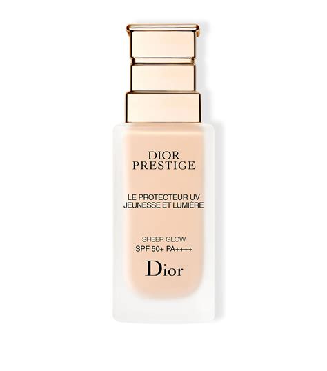 dior sheer glow spf 50|Dior Prestige Light.